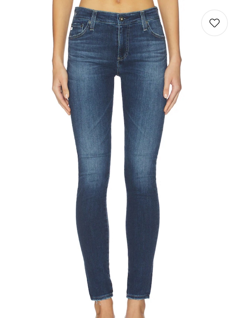 AG Adriano Goldschmied The Farrah High Rise Skinny Jeans. Size 26R